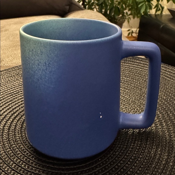 Starbucks Summer 2020 Blue Teal Ombre Ceramic Coffee Tea Cup Mug 14 fl oz - Picture 3 of 7